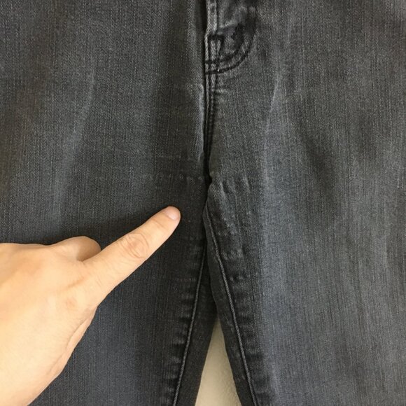 Mother Jean Womens 25 Gray The Stunner Zip Ankle Step Fray Lighting Up Lanterns - Picture 4 of 15